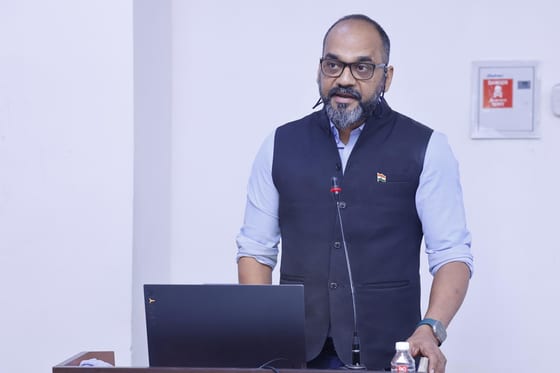 Speaking at a founder masterclass